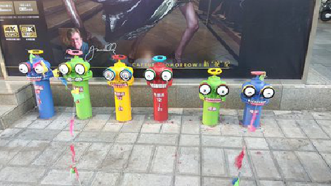 资阳商业区彩绘