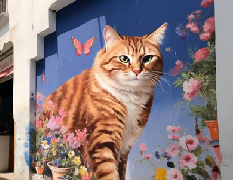 资阳自己绘制有个性的手绘墙