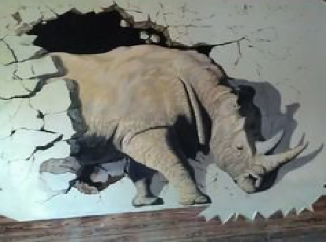 资阳在墙绘中，如何绘制3D效果？