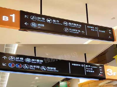 资阳如何通过商场标识牌引导客流分布？